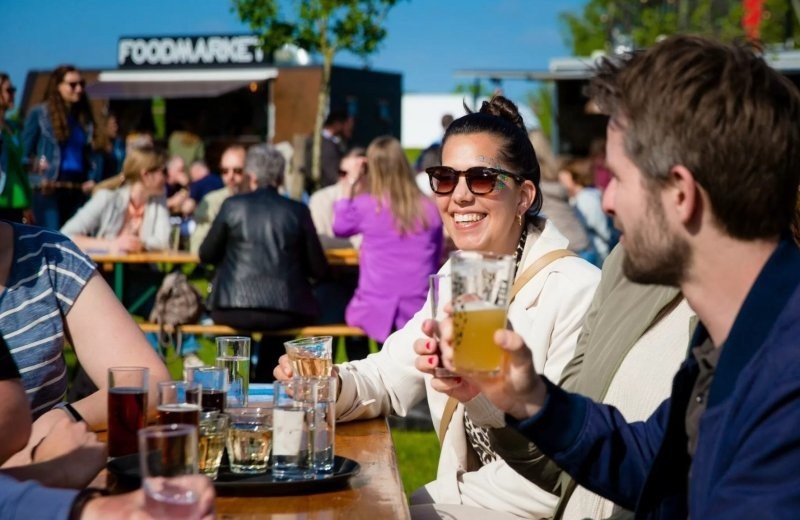 Firmenfeier oder Festival