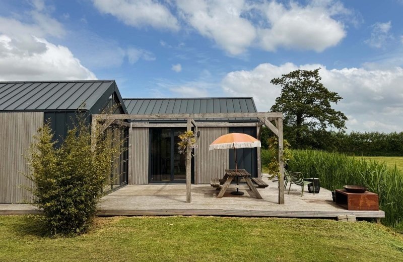 Urban Lodge mit Sauna Weidezicht